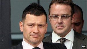 Mark Jones and Neil Brown: Two of the officers bringing the case