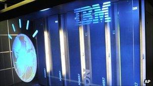 IBM computer system known as Watson at IBM's TJ Watson research centre, Yorktown Heights, New York