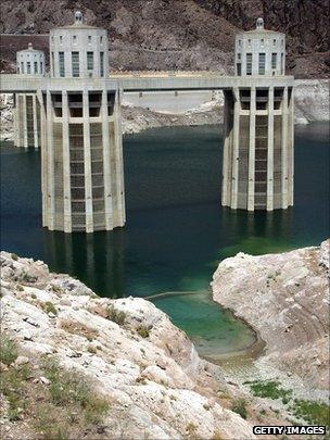 Intake of Hoover Dam