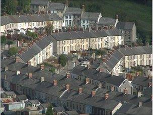 Rows of houses in Phillipstown