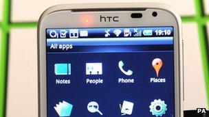 HTC's sensation XL phone