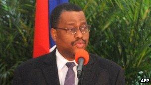 Haitian Prime Minister Garry Conille. Photo: 18 October 2011