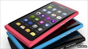 Nokia's N9 mobile handset