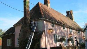 The Star pub, Lidgate, Suffolk