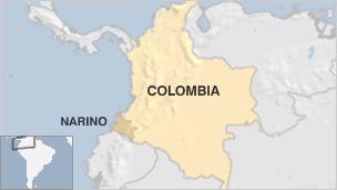 Colombia map