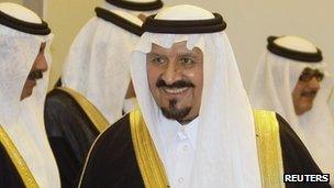 Saudi Arabia's Crown Prince Sultan Bin Abdulaziz Al-Saud