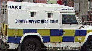 PSNI landrover