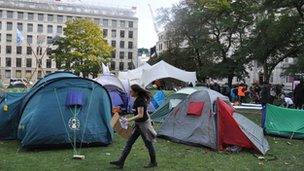 Finsbury Square camp