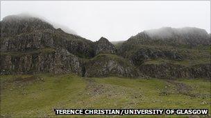 Beinn Edra. Pic: Terence Christian/University of Glasgow