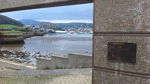 View of Conwy tunnel as it is today