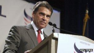 Texas Governor Rick Perry