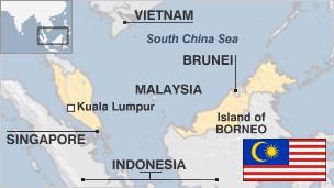 Map of Malaysia