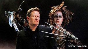 Matthew Bourne and Edward Scissorhands