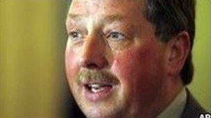 Finance minister Sammy Wilson