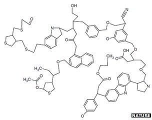 Proposed complex molecule