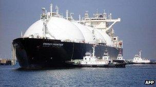 A LNG tanker