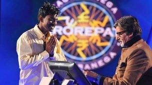 Sushil Kumar (left) and Amitabh Bachchan