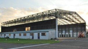 Hangar SE3 at Gloucestershire Airport