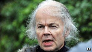 Miss Yeates' landlord Chris Jefferies