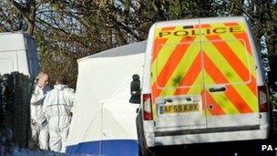 Longwood Lane on Christmas Day