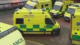 Welsh ambulances (generic)