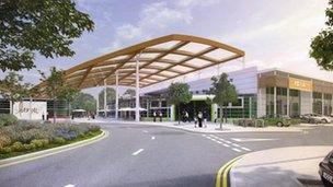 Plans for the new Banbury Gateway development