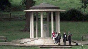 Magna Carta memorial at Runnymede