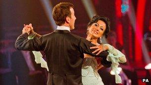 Anton Du Beke and Nancy Dell'Olio