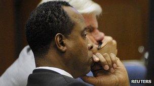 Dr Conrad Murray on 31 October 2011