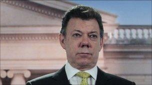 President Juan Manuel Santos of Colombia