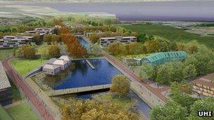 Artist's impression of Beechwood. Pic: HIE