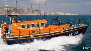 Mersey class lifeboat. Pic: RNLI