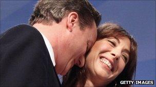 David and Samantha Cameron