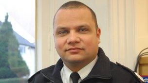 Essex Police Special Constabulary chief officer Leon Dias