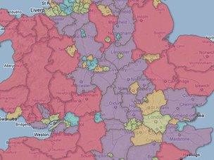 UK 3G coverage map