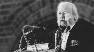 William Golding. Picture courtesy of the Nobel Foundation