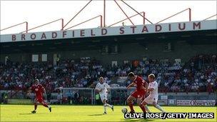 Crawley Town football stadium