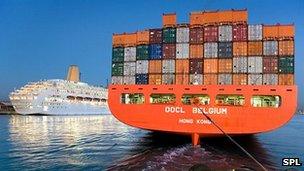 Container ship