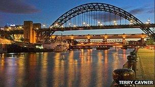 Tyne Bridge. Picture: Terry Cavner