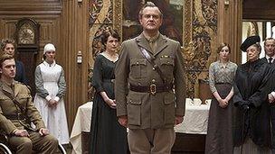 A scene from Downton Abbey