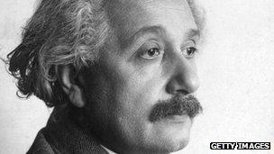 Nobel prize winner Albert Einstein