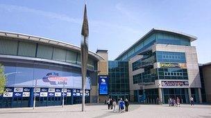 National Ice Centre in Nottingham