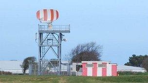 Guernsey Airport's radar