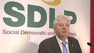 Alasdair McDonnell gives first speech as party leader