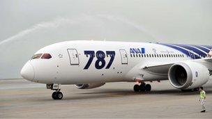 All Nippon Airways Dreamliner (file photo)