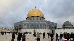 Dome of the Rock, Jerusalem 6 November 2011