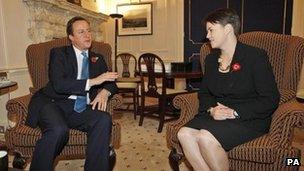 David Cameron and Ruth Davidson