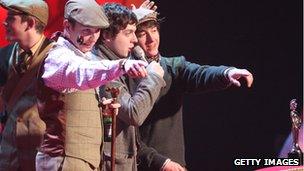 The Arctic Monkeys at the 2008 Brit Awards