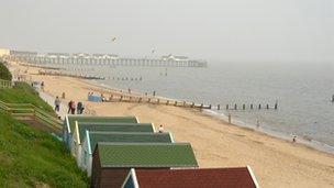 Southwold beach