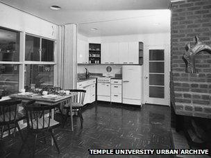 Kitchen of Levittown home